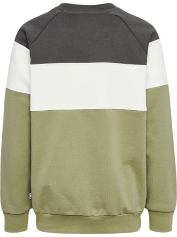 Hummel Sweatshirt Hmlclaes Sweatshirt in OIL GREEN