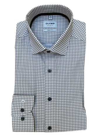 OLYMP  Langarm Business Hemd für Herren in offwhite