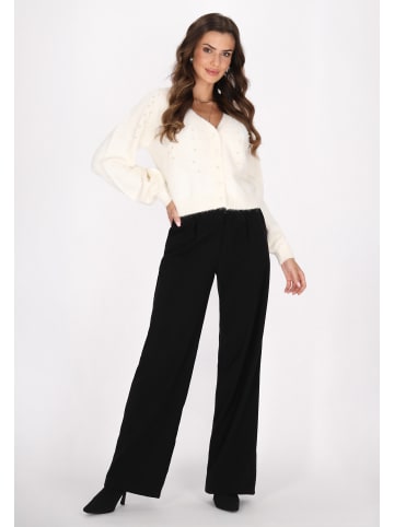 faina Damen Cardigan in Wollweiss