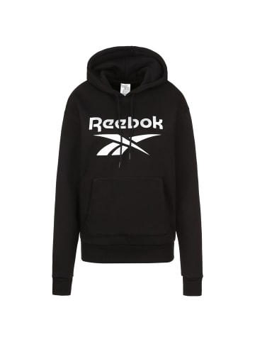 Reebok Kapuzenpullover Identity Logo Fleece in schwarz / silber