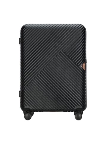 Wittchen Suitcase from polyester material (H) 66 x (B) 47 x (T) 26 cm in Schwarz