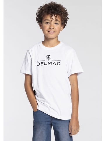 Delmao T-Shirt in weiß