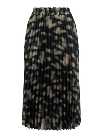 DreiMaster Damen Rock in Schwarz Mehrfarbig