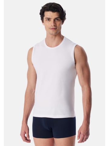 UNCOVER BY SCHIESSER Unterhemd / Tanktop Basic in Weiß