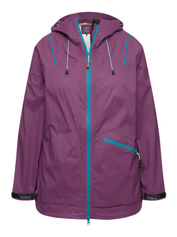 Ulla Popken Funktionsjacke in aubergine
