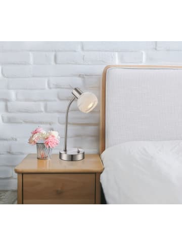 Globo lighting Tischleuchte "ELLIOTT" in silver