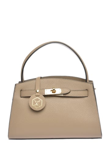Luisa Vannini Henkeltasche in Taupe
