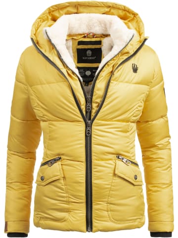 Navahoo Winterjacke Megan in Gelb