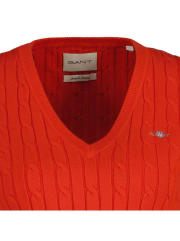 Gant Strickpullover in Rot