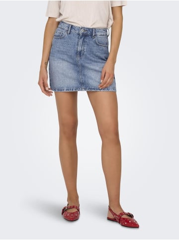 ONLY Jeansrock in Light Blue Denim