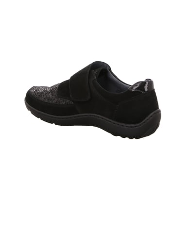 WALDLÄUFER Slipper in schwarz