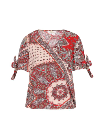 usha FESTIVAL Women Blouse in red multicolor