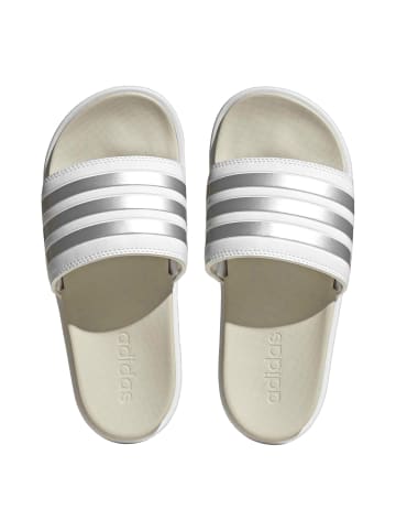 adidas Badeschuhe in Creme