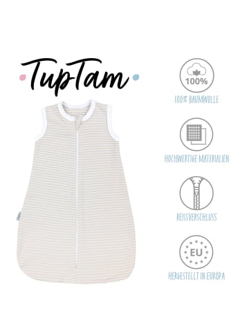 TupTam Baby Sommerschlafsack Kleine Kinder in beige