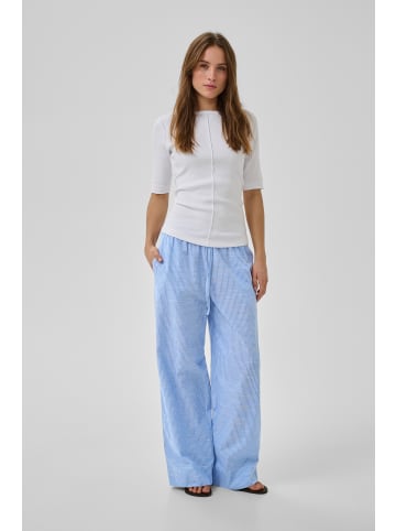 My Essential Wardrobe Casual Hose SkyeMW Casual fit in Silver Lake Blue Striped