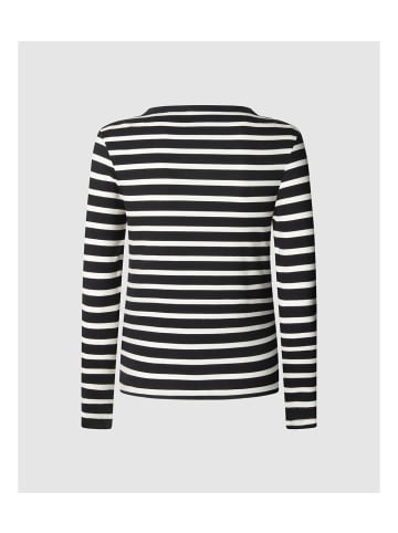 Pepe Jeans Tshirt in 999-Negro/beige