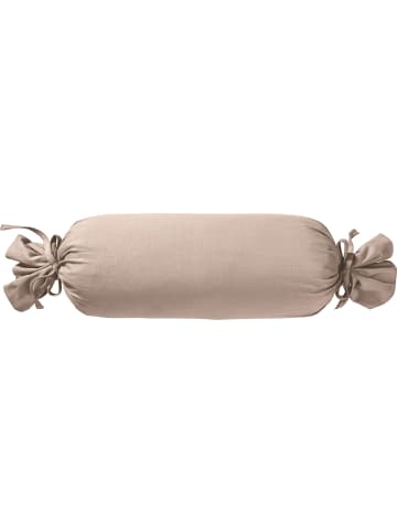 Erwin Müller Single-Jersey Nackenrollenbezug Murnau in taupe