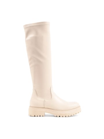 POSH by Poelman Stretch-Stiefel "CYBELE" in Creme