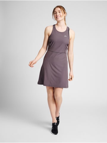 Newline Kleid S/S Women Running Dress in FORGED IRON