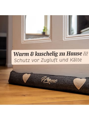 Praknu 90cm - Waschbar - Extra Schwer - Für Türen und Fenster - Grau