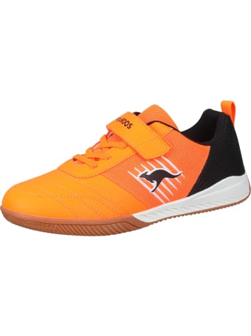 Kangaroos Fitnessschuhe / Hallenschuhe in neon orange/jet black