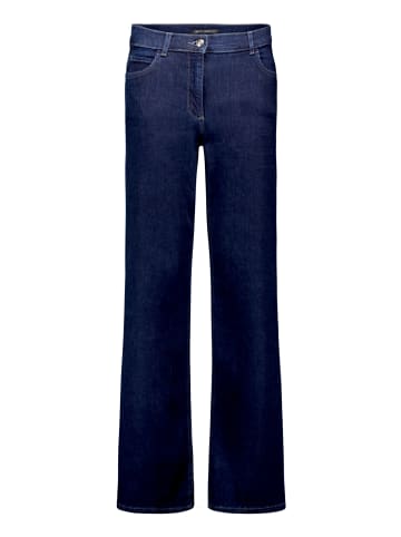 Betty Barclay Casual-Hose mit weitem Bein in Dunkelblau