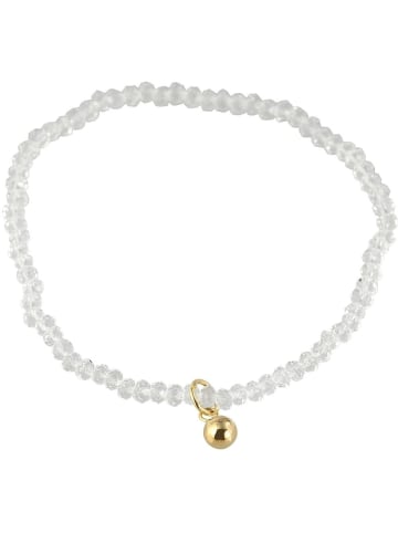 Adeliás Damen Armband aus 18 cm in weiß