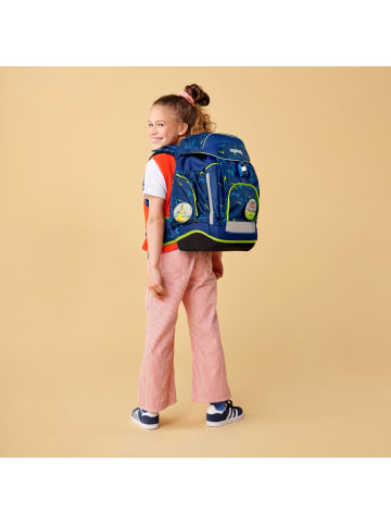 Ergobag Grundschulranzen-Set MAXI SpitzenreitBär 6-tlg. in Blau