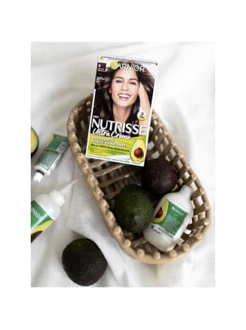 Garnier Nutrisse Ultra Creme Permanente Haarfarbe - 6.03 Blond Foncé Doré Naturel