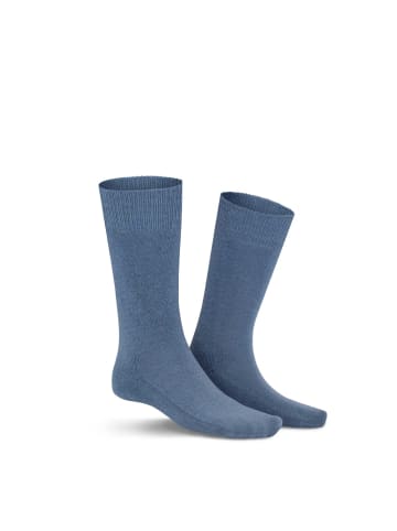 Kunert Socken Homesocks ohne Gummifäden in Jeans mel.