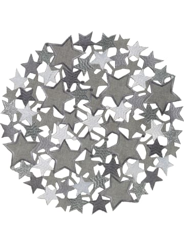 REDBEST Jacquard Aufleger in silber