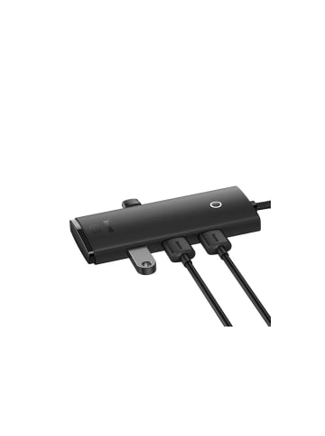 Baseus Baseus Lite Series Hub 4in1 USB auf 4x USB 3.0, 1m (Schwarz)