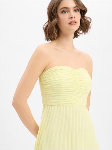 Marie Lund Abendkleid in zitrone - 0002