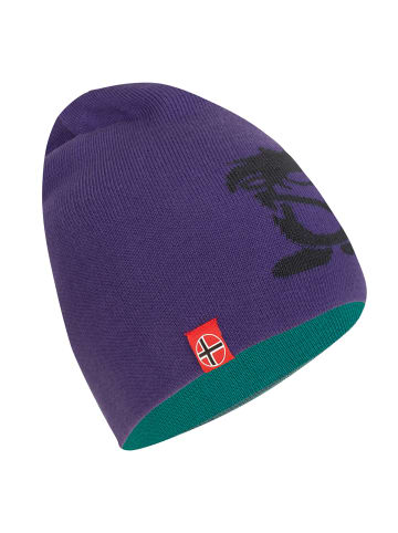 Trollkids Beanie Troll Long in deep lagoon/cinnamon