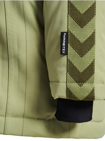 Hummel Reißverschluss Jacke Daumenlöcher Hmljessie Lebensstil Jungen in OIL GREEN