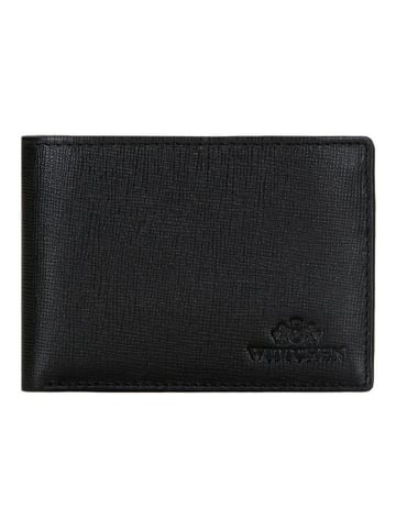 Wittchen Geldbörse Kollektion Florence(H) 8,5x (B) 11,5cm in Schwarz