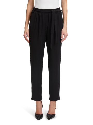 BETTY & CO Anzughose mit Lurexfaden in Schwarz