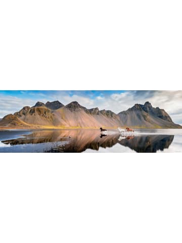 HEYE Puzzle Iceland Horses Panorama in Bunt