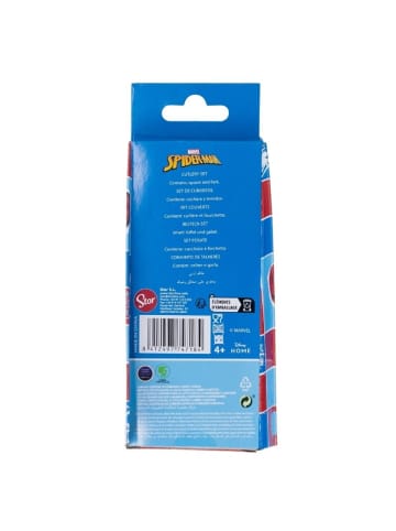Spiderman Kinderbesteck Set 2-teilig Löffel & Gabel mit Motivgriffen