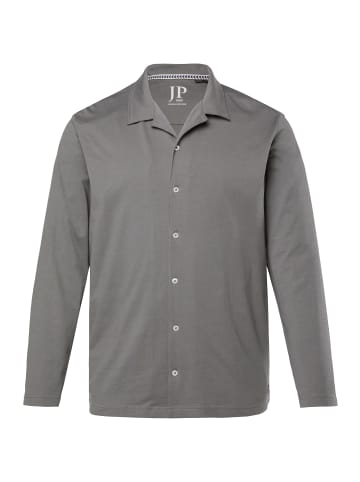 JP1880 Langer Schlafanzug in dunkelgrau