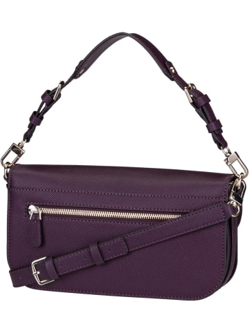 Guess Schultertasche Brynlee Triple Compartment Flap Crossbody in Plum