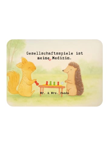 Mr. & Mrs. Panda Kühlschrankmagnet Eichhörnchen Gesellschaftsspi... in Weiß