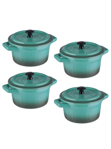 Butlers Mini-Auflaufform C'EST SI BON 4er-Set in Türkis
