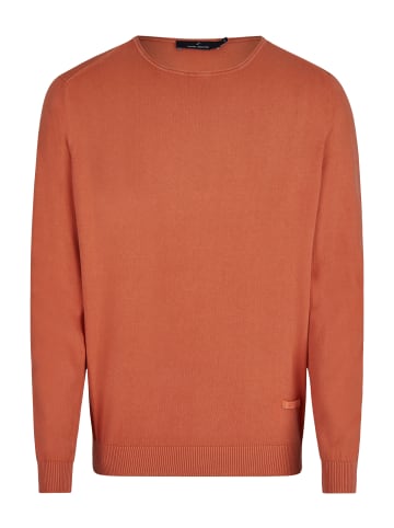 HECHTER PARIS Rundhalspullover DH-ECO in orange