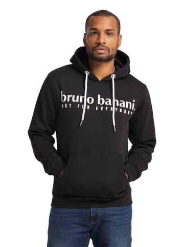 Bruno Banani Hoodie ohne Reißverschluss YOUNG in Schwarz