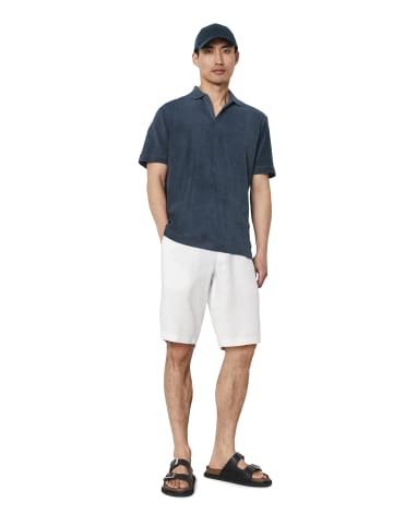 Marc O'Polo DfC Frottee-Poloshirt regular in moon stone