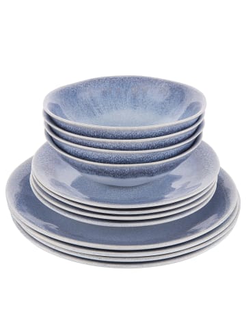 Butlers Geschirr-Set ATLANTIS 12-tlg. in Blau