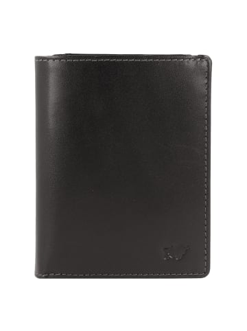 Braun Büffel Arezzo Geldbörse RFID Leder 10 cm in schwarz