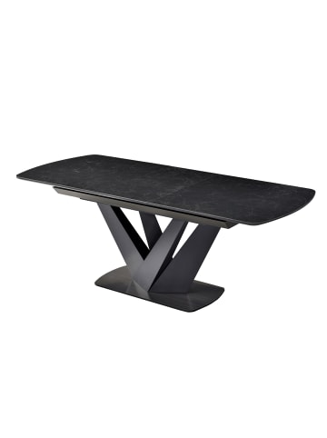 MCW Esstisch J73 ausziehbar, Schwarz