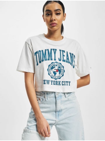Tommy Hilfiger Cropped T-Shirts in ecru